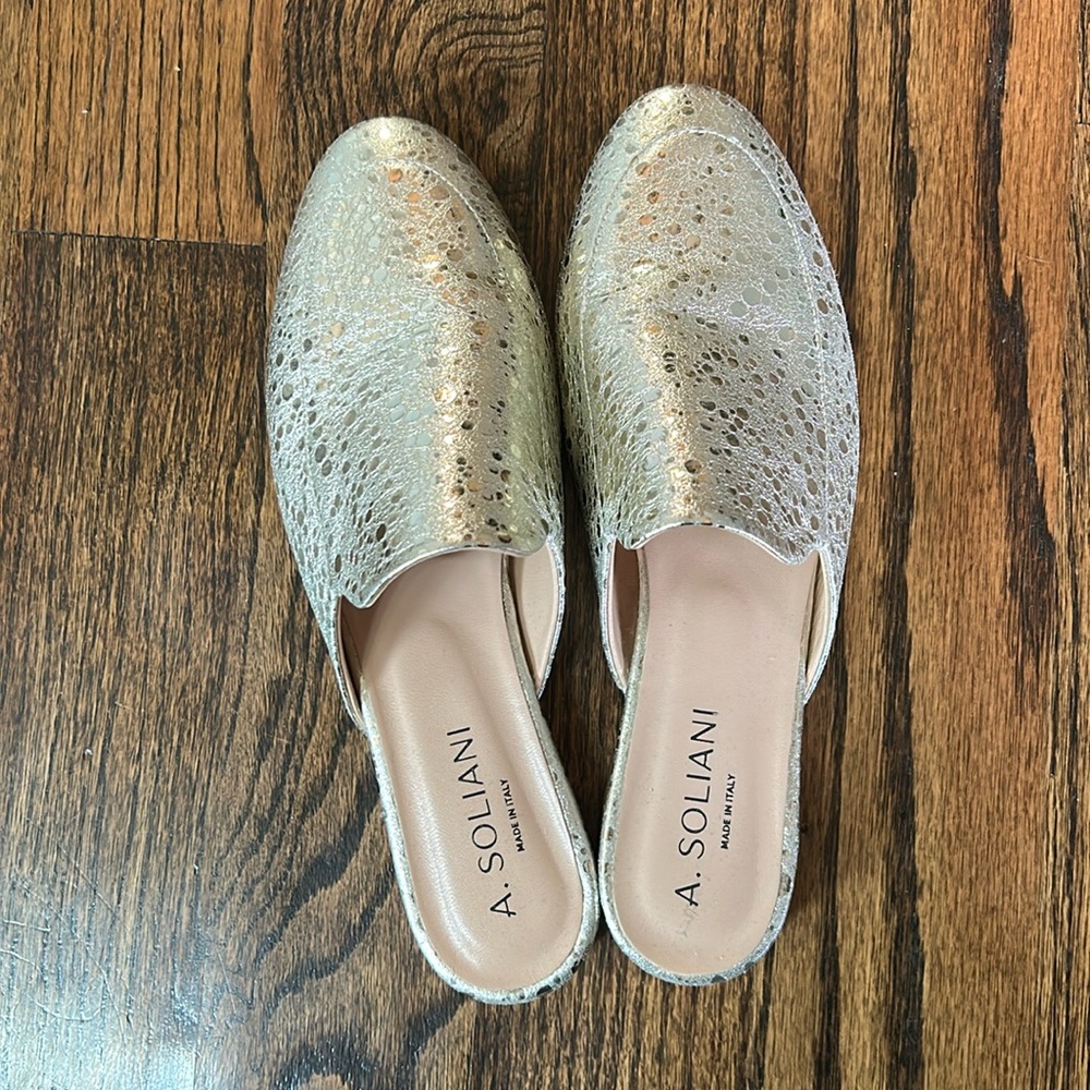 A. Soliani gold flats